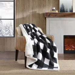 50"x60" Cabin Plaid Reversible Throw Blanket - Eddie Bauer -Decor Haven Shop GUEST 2d8e24c3 d5c3 407c 8744 86e69ade6f5f