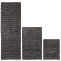 MDesign Soft Cotton Spa Mat Rug For Bathroom, Varied Sizes, Set Of 3 -Decor Haven Shop GUEST 2da7baef d673 495f 9cc0 45e7b06bda8e