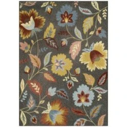 Garden Floral Accent Rug Gray - Maples -Decor Haven Shop GUEST 2de55176 0ffd 4ecf af74 0c0a3a96990f