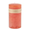 Northlight 6" Tangerine Orange Traditional Cylindrical Pillar Candle -Decor Haven Shop GUEST 2eaff24f 5c27 4a44 8aea 4244dc57450a