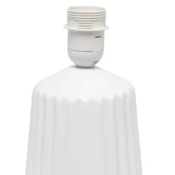 Pleated Base Table Lamp Off-White - Simple Designs -Decor Haven Shop GUEST 30589705 9592 42bc b6c2 d36af6d513db