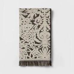 Allover Pattern Towels Black/White - Opalhouse™ -Decor Haven Shop GUEST 30c6811e d445 43c2 9fb7 680ce0df8a36