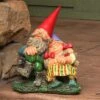 Sunnydaze Decor Sunnydaze Al And Anita On Bench Indoor/Outdoor Lightweight Resin Garden Gnome Couple Outdoor Lawn Statue - 8" H -Decor Haven Shop GUEST 33698144 e836 4609 9c1a af9fde294bd7