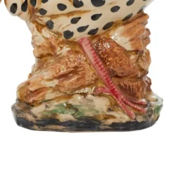 14" X 13" Farmhouse Ceramic Chicken Garden Sculpture Beige - Olivia & May -Decor Haven Shop GUEST 34835f2a 4d37 43e3 974f bc49519094a5