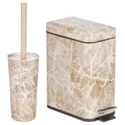 MDesign Toilet Brush Holder And Step Trash Can -Decor Haven Shop GUEST 36817aee 30b8 490c be86 9759f29153c0