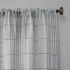 Castille Farmhouse Plaid Semi-Sheer Rod Pocket Curtain Panel - No. 918 -Decor Haven Shop GUEST 36ad9142 9790 4c03 b5e8 5712afc88247