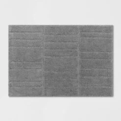 2'6"x3'8" Washable Uneven Blocks Accent Rug - Threshold™ -Decor Haven Shop GUEST 37089e3a 8e45 4aa8 92f8 0e902ee0d0ef