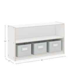 Guidecraft EdQ 2-Shelf Open Storage - 24" -Decor Haven Shop GUEST 37f2e9b9 feae 4a0d be73 94a2fb7473ae