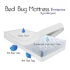 Hastings Home Zippered Bed Bug And Dust Mite Cotton Mattress Protector - Full -Decor Haven Shop GUEST 3c0f7523 26fe 456f b0d2 21f7a6eb4992