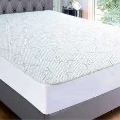 Cheer Collection Rayon From Bamboo Waterproof Mattress Protector -Decor Haven Shop GUEST 3dfa3b42 c9ee 4154 90d9 afebf93f8d10