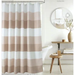 Kate Aurora Spa Accents Striped Waffle Fabric Shower Curtains -Decor Haven Shop GUEST 3e2ede2d 4ec5 4b40 9469 fecc520d3ac2