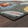 Garden Floral Accent Rug Gray - Maples -Decor Haven Shop GUEST 3eb862ef d25d 496a bcae 930322396c85