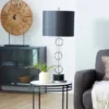 Contemporary Polystone Table Lamp Black - Olivia & May -Decor Haven Shop GUEST 409dc19f 4579 4d99 a216 2ea0bf814419