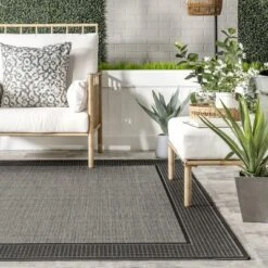 NuLOOM Gris Contemporary Indoor/Outdoor Area Rug -Decor Haven Shop GUEST 414503bb 5629 4029 850e ff39495fb823