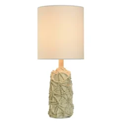 21" Starfish Distressed Mini Table Lamp White - StyleCraft -Decor Haven Shop GUEST 42c7f384 9387 4dce b097 aafd54bca213