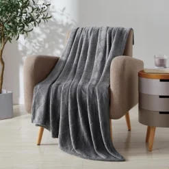 Kate Aurora Ultra Plush Contemporary Geometric Hypoellergenic Accent Throw Blanket - 50 In. W X 60 In. L -Decor Haven Shop GUEST 43111a9b 0416 4d51 a872 343c0efede46