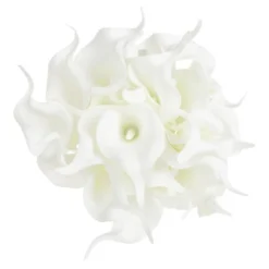 Nature Spring Faux Calla Lily Bundle - 24, White -Decor Haven Shop GUEST 43c7dd76 0445 4b9e 8e2e e415e6e09e27