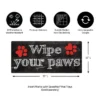 Evergreen Wipe Your Paws Sassafras Indoor Outdoor Switch Doormat 1'10"x10" Multicolored -Decor Haven Shop GUEST 43e96b60 f2d8 4f33 97c2 4ba2eed78996