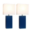 (2pk) 21" Monaco Avenue Modern Leather Table Lamp Blue - Elegant Designs -Decor Haven Shop GUEST 43ee0304 0802 4e5c 8f0a 7ad06c7bac5b