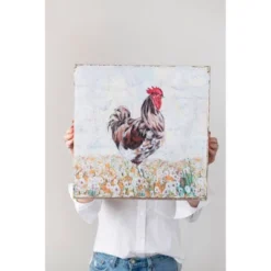 Rooster Decorative Wall Canvas - 3R Studios -Decor Haven Shop GUEST 4416ffe4 bbaf 4eb6 ad1c a817068381c0