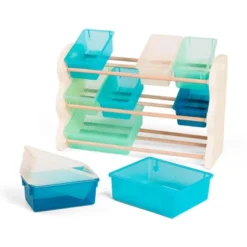 Totes Tidy Storage Bin Organizer Soft Sky - B. Spaces -Decor Haven Shop GUEST 4655556a 1c2d 44c4 9ccb 3fc0f9202287