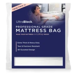 UltraBlock Mattress Bags For Moving - 6 Mil Thick Plastic Mattress Storage Bag Cover -Decor Haven Shop GUEST 46c96e9f 07aa 4717 85c2 e662141e530e