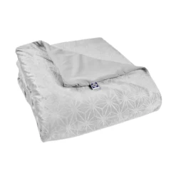 48"x72" Clean Comfort 20lbs Weighted Blanket With Removable Cover Gray - Sealy -Decor Haven Shop GUEST 4748f563 036b 4ab3 8bfa 460cfa3a35be