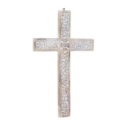 Mango Wood Biblical Carved Cross Wall Decor Brown - Olivia & May -Decor Haven Shop GUEST 4778d593 be91 489c 8fab d03281da2cb1