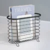 MDesign Metal Farmhouse Standing Bathroom Rack Magazine Holder -Decor Haven Shop GUEST 4a53d175 37ac 410b b3a5 a4984fc6f8c4