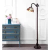 60" Dragonfly Tiffany Style Arched Floor Lamp (Includes LED Light Bulb) Bronze - JONATHAN Y -Decor Haven Shop GUEST 4aba42f7 69ad 4b9b ab15 bb24c4d8a2a3