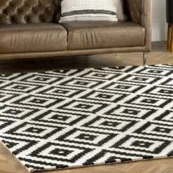 NuLOOM Kellee Hand Tufted Geometric Wool Area Rug -Decor Haven Shop GUEST 4ae96a30 cb3a 4006 a787 5e1ef6e94742