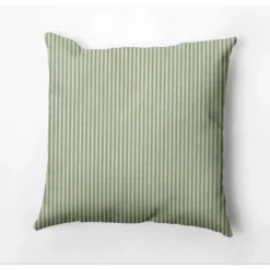 18"x18" Ticking Striped Square Throw Pillow - E By Design -Decor Haven Shop GUEST 4b164d28 1709 429d ae0f 0a7dd1922958