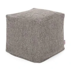 Camrose Contemporary Fabric Pouf - Christopher Knight Home -Decor Haven Shop GUEST 4b403368 0190 4f54 817a e0532df06757