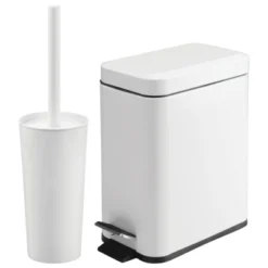 MDesign Toilet Brush Holder And Step Trash Can -Decor Haven Shop GUEST 4b5801d2 e027 431d a8fb 87a3d77967ac