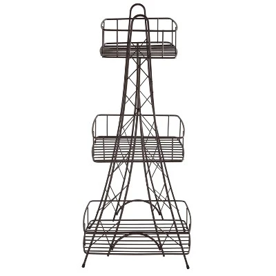 Three Tier Ville Des Lumieres Collection Eiffel Tower Spa Tower Bronze - ELLE DECOR -Decor Haven Shop GUEST 4b6d825e 50f5 4963 aba6 1706fa7331b2