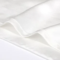 1 Pc Standard 25 Momme 100% Pure Silk For Hair Both Sides Pillowcase White - PiccoCasa -Decor Haven Shop GUEST 4c277213 dcf0 4eed bd12 12f357995f55