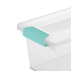 Sterilite 64 Quart Large Latching Stackable Clear Plastic Storage Tote Box, 12 Pack & Deep Clip Container Bins For Organization And Storage, 4 Pack -Decor Haven Shop GUEST 4c9fb7b3 1b66 4944 809a 1820af2a5b4a