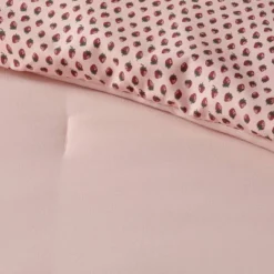 Strawberry Print Reversible Microfiber Comforter & Sheet Set Light Pink - Room Essentials™ -Decor Haven Shop GUEST 4e74d154 21bb 40b4 98b1 5d39e9667e41