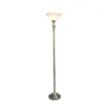 1 Light Torchiere Floor Lamp With Marbleized Glass Shade Antique Brass - Elegant Designs -Decor Haven Shop GUEST 4ea77add 04bf 4ddb 94c1 64460767bf9d