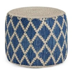 Nesbitt Round Pouf - WyndenHall -Decor Haven Shop GUEST 4fdf2a15 d29a 4114 9d8f 2a07f4fdf4dd