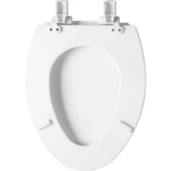 Kendall Never Loosens Elongated Enameled Wood Toilet Seat With Easy Clean And Slow Close Hinge White - Mayfair By Bemis -Decor Haven Shop GUEST 502cc255 a5fb 419c a9c9 18c0cb12b049