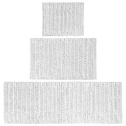 MDesign Soft Cotton Spa Mat Rug For Bathroom, Varied Sizes, Set Of 3 -Decor Haven Shop GUEST 502f1123 364f 4b57 ac94 929544c67d93