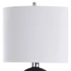 Asha Brisbane Stone Textured Ceramic Design Table Lamp Dark Silver - StyleCraft -Decor Haven Shop GUEST 5067c3c1 e76c 411d b195 c8b13d359040