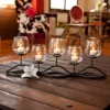 22" X 8" Decorative Iron 5-Tealight Candle Holder Black - Danya B -Decor Haven Shop GUEST 5373743f 19a0 4e0f 8002 bbc84562c19d