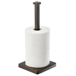 MDesign Modern Metal Free-Standing Toilet Paper Stand, Holds 3 Rolls -Decor Haven Shop GUEST 55b507b3 1b67 4d14 8822 456bc96e3dd7