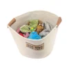 Midlee Rope Dog Toys Basket With Leather Handles -Decor Haven Shop GUEST 55fb011e a62d 4bce 8b02 7f7ead4fc2e4