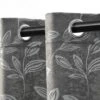 Modern Bohemian Leaves Blackout Curtain Set With 2 Panels And Rod Pockets By Blue Nile Mills -Decor Haven Shop GUEST 567a57a2 2d24 46d4 a05c 5f6ad7cb367c