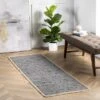 NuLOOM Sabby Hand Woven Leather Flatweave Area Rug -Decor Haven Shop GUEST 570fc143 4c4b 4d3a b18e c98f9d40901b