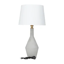 Modern Cement Table Lamp White - Olivia & May -Decor Haven Shop GUEST 581a3843 55ef 4014 9027 04414fb81819