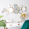 Modern Metal Iron Wall Mirror Gold - CosmoLiving By Cosmopolitan -Decor Haven Shop GUEST 58296103 0efe 444b bf8a fa960861a54c